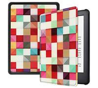 SATURCASE Amazon Kindle 2019 Funda, Hermoso Cuero De La PU Folio Ultra Delgado Peso Ligero Funda Carcasa Case con Función Auto Sleep/Wake para Amazon All-New Kindle 2019 (10th Generation) (KN-3)