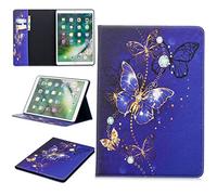 SATURCASE Apple iPad Pro 10.5 2017 Funda, Hermoso Patrón Cuero De La PU Capirotazo Billetera [Ranuras para Tarjetas] Apoyo Bumper Protector Funda Carcasa Case para Apple iPad Pro 10.5 2017 (BFT-2)