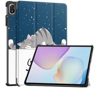 SATURCASE Funda para Huawei MatePad 11.5 2025, hermosa funda protectora de piel sintética con tapa y función atril para tablet (KN-5)