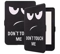 SATURCASE Funda para Kobo Nia 6.0 2020, hermosa funda protectora de piel sintética de silicona con tapa ultra delgada con función de apagado y encendido automático (KN-1)