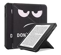 SATURCASE Funda para Kobo Sage, hermosa funda de piel sintética de silicona, plegable, soporte transformador ultra delgado, funda protectora ligera con función de apagado y encendido automático (KN-1)