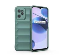 SATURCASE Funda para Realme C35, Amigable con la Piel Anti-caída Airbag Antideslizante Flexible TPU Silicona Protector Carcasa Estuche para Realme C35 (AB-Verde)