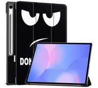 SATURCASE Funda para Samsung Galaxy Tab S10 FE Plus / S10 FE+ SM-X620 X626B de 13.1 pulgadas, hermosa funda protectora de piel sintética plegable con función atril y función atril (KN-1)