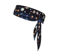 Saturn Jupiter Earth - Diadema deportiva para tenis, adecuada para baloncesto, correr, atletismo y campo