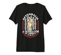 Saturnalia Una Celebración De La Libertad SPQR Navidad De Romanos Camiseta Premium