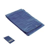 SATURNIA 15070002 Lona Impermeable Reforzada 2 x 3 Metros(Aproximadamente) con Ojetes Metálicos, Lona de Protección Duradera, Color Azul