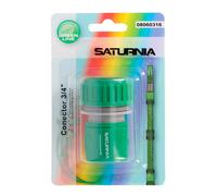 Saturnia 8060316 conector manguera plastico 3/4 blister