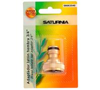 SATURNIA Adaptador Manguera Laton 3/4 hembra