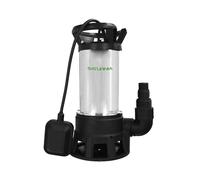 Saturnia Bomba de aguas sucias sumergible inoxidable 1.300 W, 25.000 lts/hora, Ø 38 mm