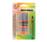 Saturnia conector manguera plastico universal 1/2' 5/8' 3/4'