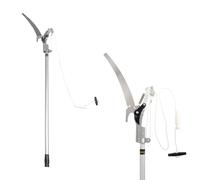 SATURNIA Cortarramas Con Serrucho Mango Aluminio Extensible 1,8 a 2,8 Metros