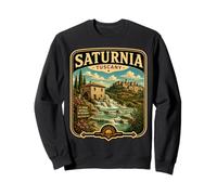 Saturnia Italia Vacaciones Toscana Saturnia Viaje Familiar Sudadera