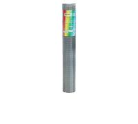SATURNIA - Malla Electrosoldada Ligera Galvanizada 19x19 Alto 100 cm. Rollo 10 Metros Uso Domestico