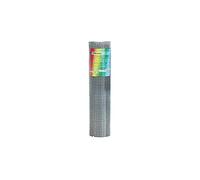 SATURNIA - Malla Electrosoldada Ligera Galvanizada 19x19 Alto 60 cm. Rollo 25 Metros Uso Domestico