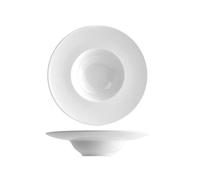 SATURNIA Napoli k-Bowl, Porcelana, Blanco, 24 cm, 6 Unidad, Bianco, 24 cm, 6