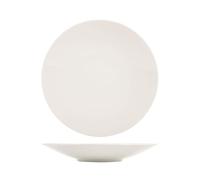 Saturnia Napoli - Paquete de 6 platos Konos, porcelana, blanco, 32 cm