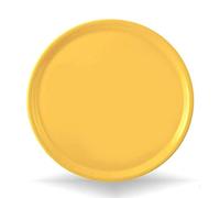 Saturnia Napoli Piatto Pizza Giallo 33 Cm In Porcellana