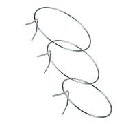 SATURNIA Soporte Maceta Pared Zincado 14 cms