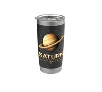 Saturno está llamando y debo ir a Planet Lover Astronomía Vaso térmico de acero inoxidable de doble pared