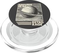Saturno Furia Retrógrada, Astrología Mística Weirdcore PopSockets PopGrip para MagSafe