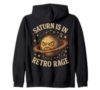 Saturno Furia Retrógrada, Astrología Mística Weirdcore Sudadera con Capucha