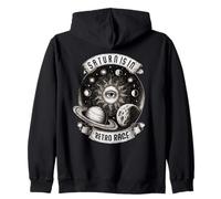 Saturno Furia Retrógrada, Astrología Mística Weirdcore Sudadera con Capucha