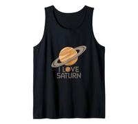 Saturno Planeta Saturno Luna Amo Saturno Meme Amor Saturno Camiseta sin Mangas