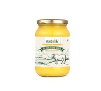 Satvik Pure Ghee Ghee de vaca Gir A2 de 500 g, procedente del método Vedic Bilona | Bilona Ghee | A2 Cow Desi Ghee 500 ml