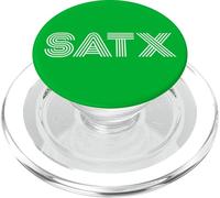 SATX San Antonio TX Diseño Retro PopSockets PopGrip para MagSafe