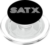 SATX San Antonio TX Diseño Retro PopSockets PopGrip para MagSafe