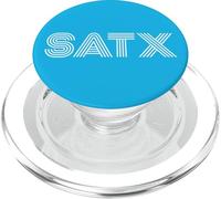 SATX San Antonio TX Diseño Retro PopSockets PopGrip para MagSafe