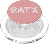 SATX San Antonio TX Diseño Retro PopSockets PopGrip para MagSafe