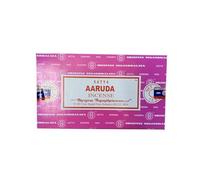 Satya Aaruda - Varillas de incienso, aroma floral exótico para relajación y equilibrio emocional, hechas a mano y naturales, 240 varillas (12 x 20)
