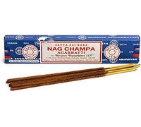 Satya Nag Champa - Varillas de incienso, 15 g, 3 unidades