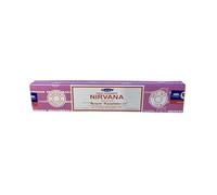 Satya Nirvana - Varillas de incienso - Aroma iluminador para paz interior y despertar espiritual
