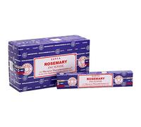 Satya Romero Incienso (Rosemary), 12 paquetes de 15 gramos c/u