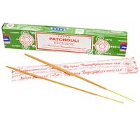 Satya Sai Baba Nag Champa Patchouli - Paquete de 15 Gramos, 1 Caja de 12 Paquetes