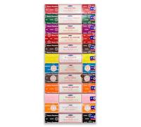 Satya Surtido de Inciensos - Pack Ancestral Wisdom (Incluye 2 fragancias exclusivas) - 12 Paquetes de 15g - 180g en Total - Ideal para Aromaterapia, Meditación, Yoga
