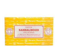 Incienso Satya Nag Champa Sándalo 15 Gramos o Alrededor de 15 Varillas