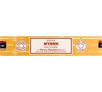 Satya - Varillas de incienso Nag Champa Myrrh de 15 g, mezcla y combina aromas mixtos, 1 paquete