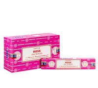 Satya Varillas de Incienso Nag Champa Rose, 12 Unidades