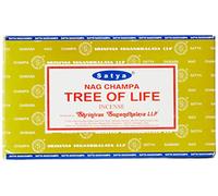 Satya Varillas de incienso Masala Tree of Life Negro 12 paquetes de 15 g