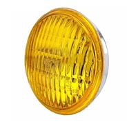 SAUANMNKTP Conjunto De Faros De Motocicleta Para Dyna Para Softail Para Sportster XL883 Faros Delanteros Con Inserto Multirreflectante De 4,5 Pulgadas Para Motocicleta(Amber)