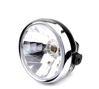 SAUANMNKTP Conjunto De Faros De Motocicleta Para YBR125 YBR 125 2002-2013 Bombilla De Luces Conducción Lámpara Moto Faros Delanteros Ámbar Clásicos Redondos