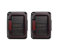 SAUANMNKTP Conjunto De Luz Trasera Para Jeep Para Wrangler JK JKU 2007-2017 Conjunto Luces Coche Luz Trasera LED 30W Marcha Diurna Inversa Unidad De Luzs Traseras(Smoke,U.S. version)