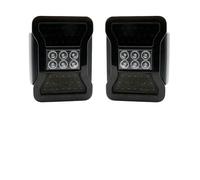 SAUANMNKTP Conjunto De Luz Trasera Para Jeep Para Wrangler JK JKU Sports Sahara Freedom 2 4 Puertas 2007-2017 Luces Traseras LED Lámparas Lámpara Freno Inverso Unidad De Luzs Traseras(USA version 3)