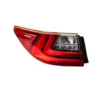 SAUANMNKTP Conjunto De Luz Trasera Para LEXUS ES350 ES300H 2016 2017 2018 LED Luz Trasera Señal De Coche Lámpara Freno Advertencia Parachoques Unidad De Luzs Traseras(Outside-left)