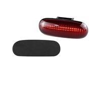 SAUANMNKTP Conjunto De Luz Trasera Para Opel Para Vauxhall Vivaro X83 Movano 2001-2014 LED Trasera 3.ª Luz De Freno Luces Traseras Montaje Alto Unidad De Luzs Traseras(1pcs LED Smoke Lens)