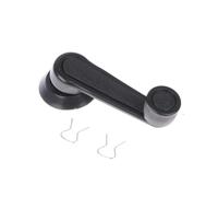 SAUANMNKTP Elevalunas Eléctrico Manija Universal Para Ventana De Coche Manivela Palanca Puerta Reemplazo Mano 1 Ud Eléctrico Antiatrapamiento(Black)