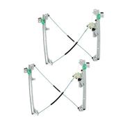 SAUANMNKTP Elevalunas Eléctrico Para Cadillac Para Escalade EXT 2002-2006 2 Uds Regulador Ventanilla Eléctrica Con Motor Delantero Izquierdo Y Derecho Eléctrico Antiatrapamiento